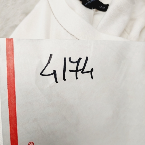 White House Black Market White Raglan Boat Neck Pullover Sweater 4174 - Picture 10 of 10